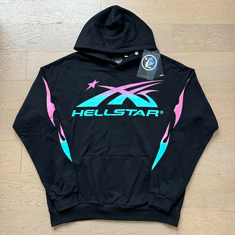 Hellstar Hoodie Wash and Do Old Casual Shorts Summer