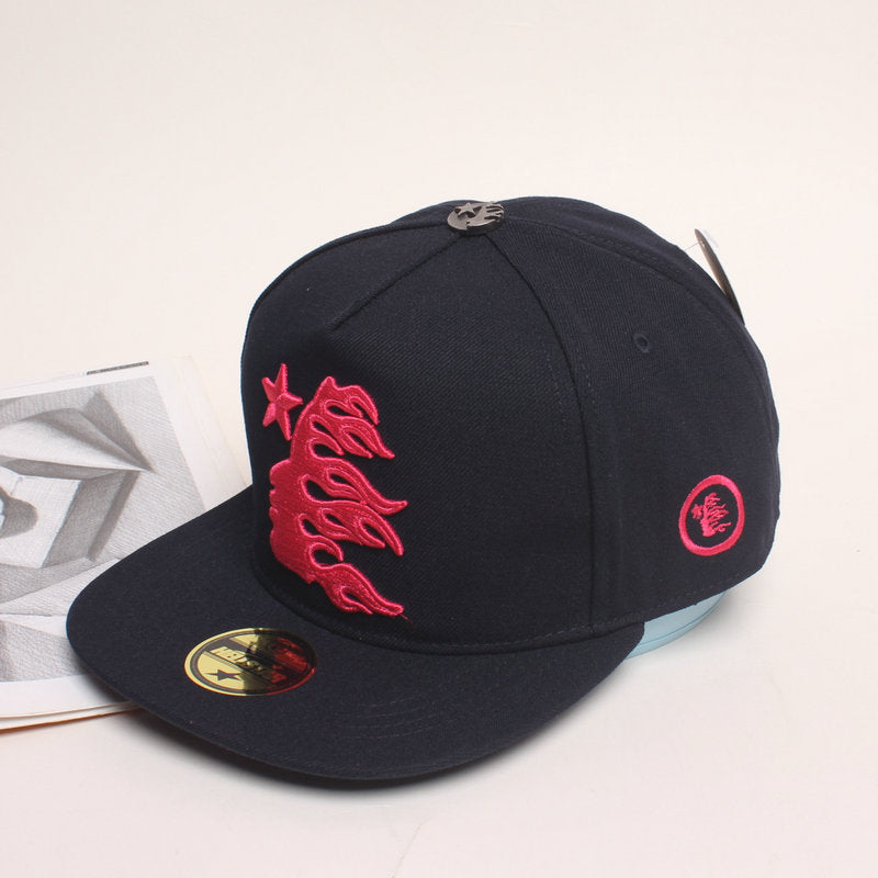 HellStar Hat Flat brim Embroidery Casual Versatile Trend