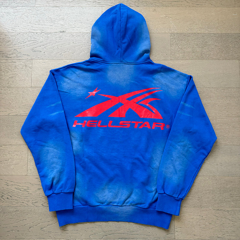 Hellstar Hoodie Wash and Do Old Casual Shorts Summer